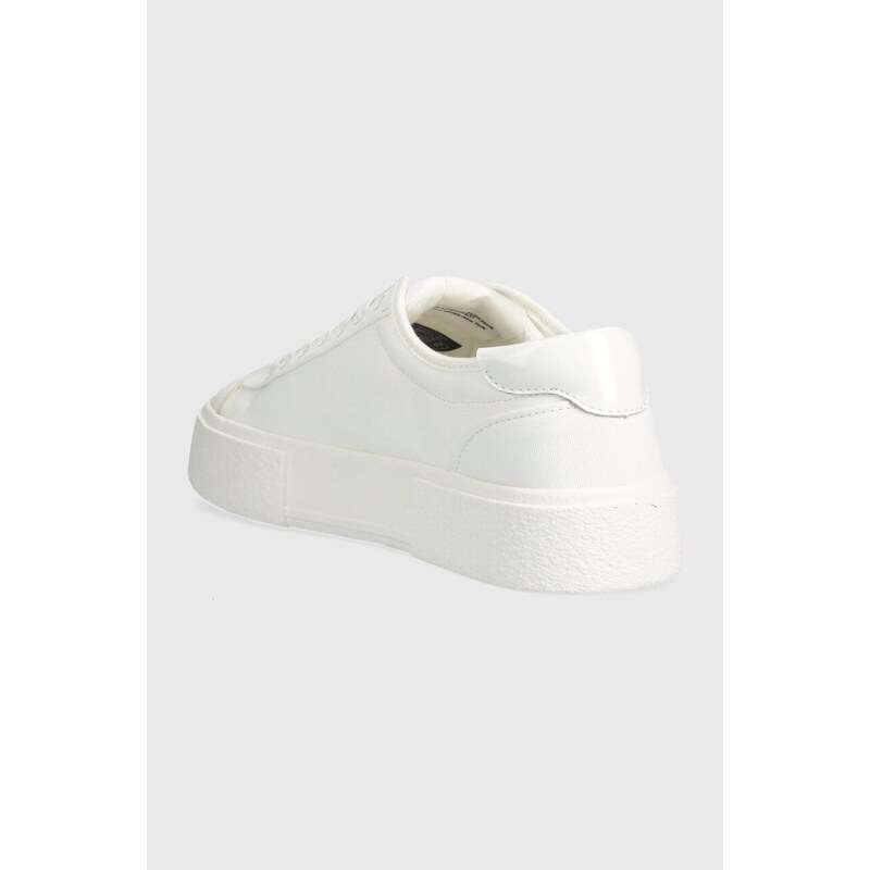Tommy Jeans scarpe da ginnastica TJW FOXING FLATFORM SNEAKER donna colore bianco EN0EN02480