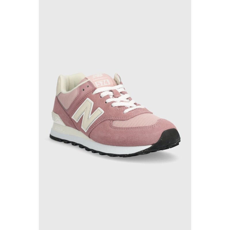 New Balance sneakers 574 colore rosa U574BWE