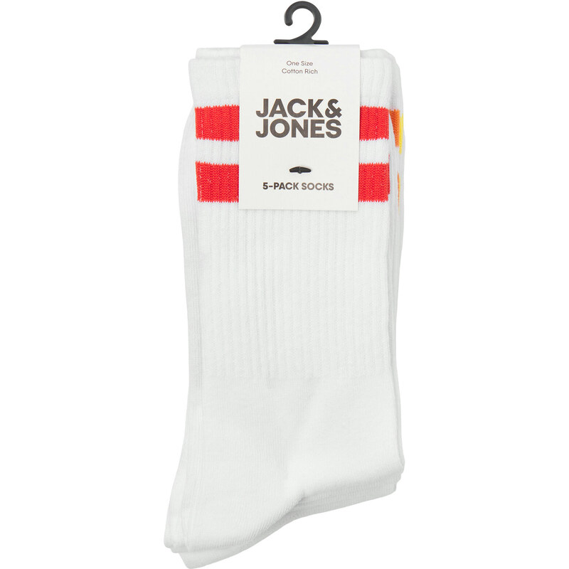 Set di 5 paia di calzini lunghi da uomo Jack&Jones