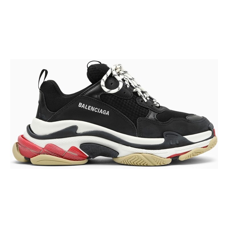 Balenciaga Sneaker Triple S nera/rossa