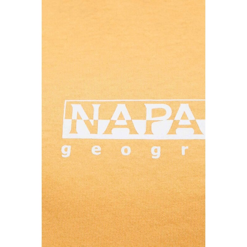 Napapijri t-shirt in cotone donna colore giallo