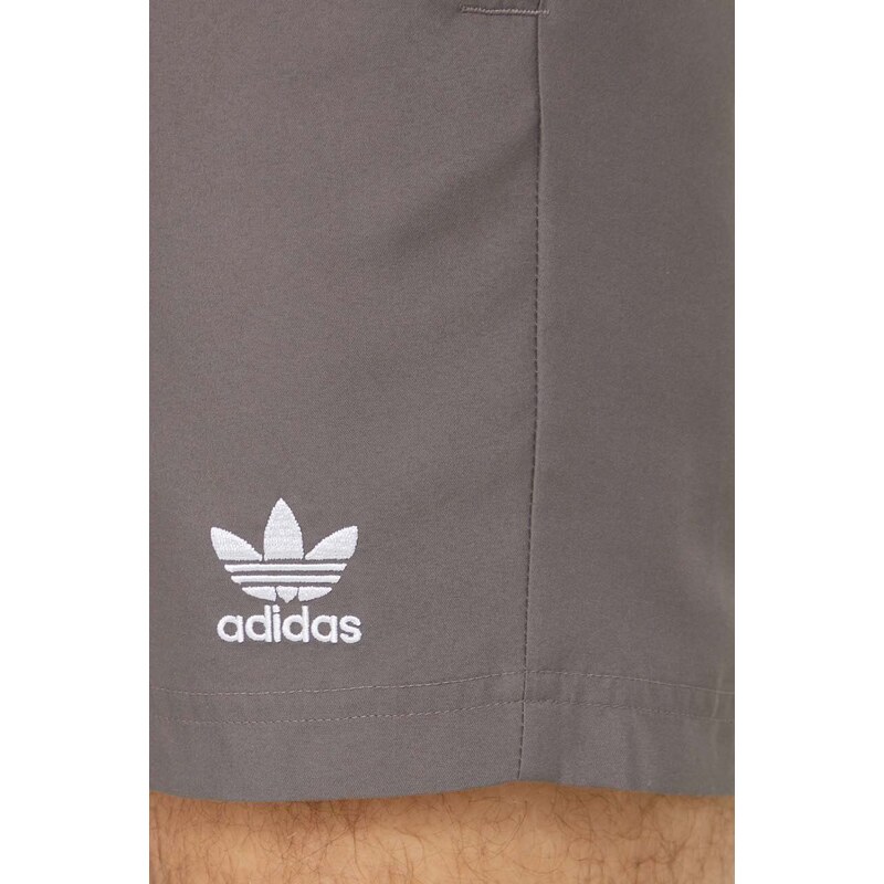 adidas Originals pantaloncini da bagno colore grigio IT8649