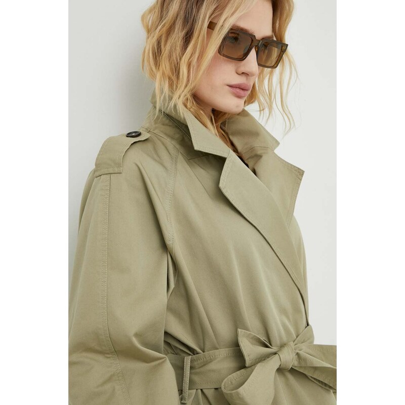 Marc O'Polo trench donna colore verde