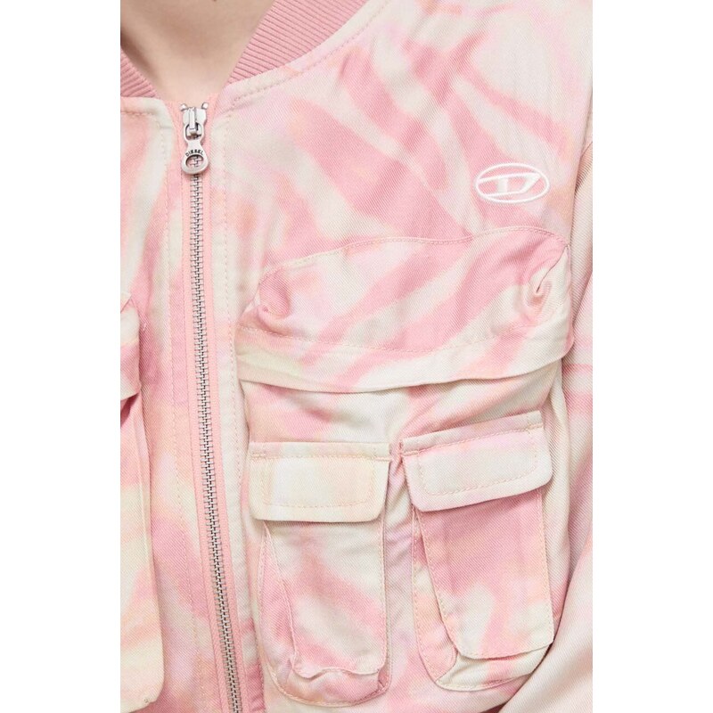 Diesel giacca bomber donna colore rosa