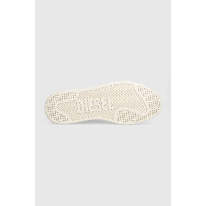 Diesel sneakers in pelle S-Athene Low colore bianco Y02869-P4423-H1527