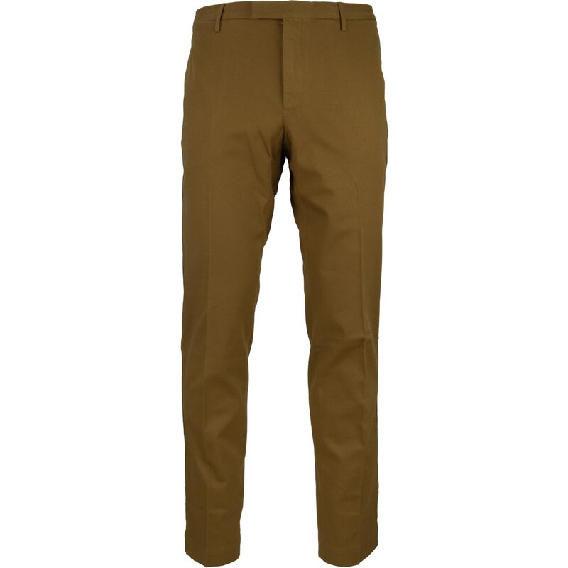 PT TORINO NT28 Y856 Trousers-56 Arancione Cotone, Elastan