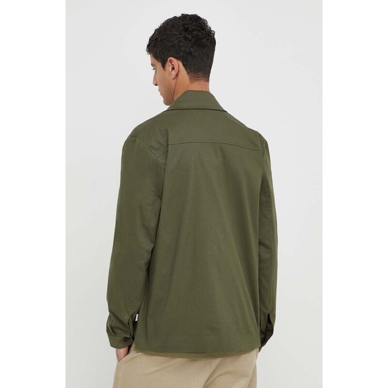 Les Deux giacca camicia colore verde