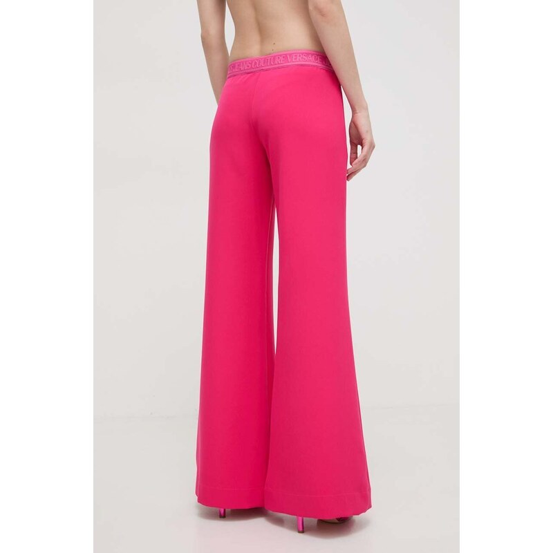Versace Jeans Couture pantaloni donna colore rosa