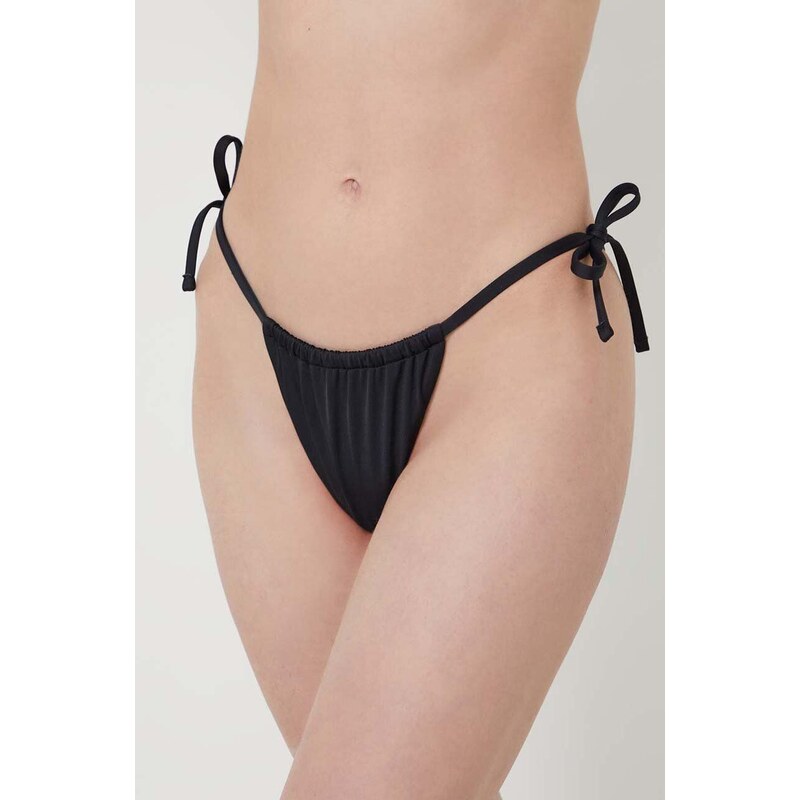 Armani Exchange slip da bikini colore nero