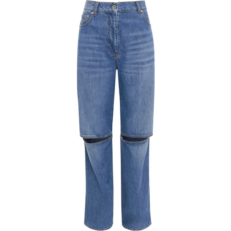 Jw Anderson Jeans dritti con dettaglio cut-out