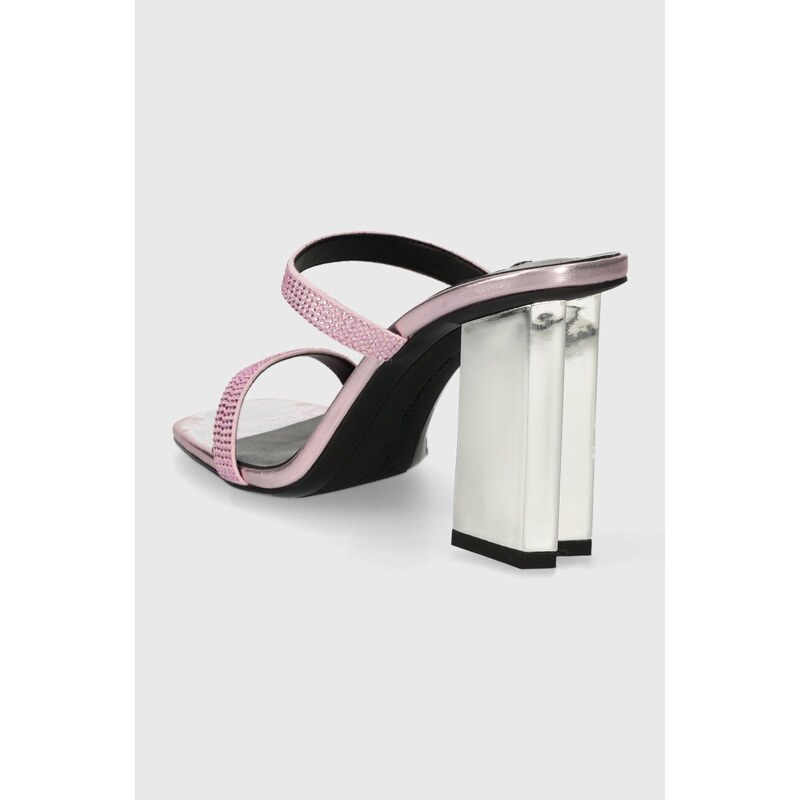 Karl Lagerfeld ciabatte slide KL TOWER donna colore rosa KL33921