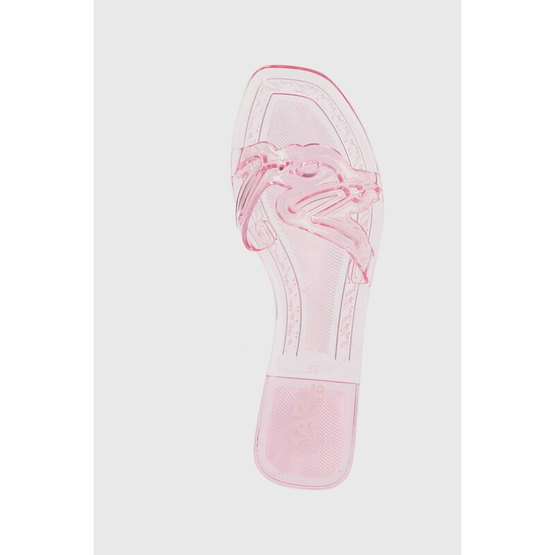 Karl Lagerfeld ciabatte slide JELLY donna colore rosa KL80008T