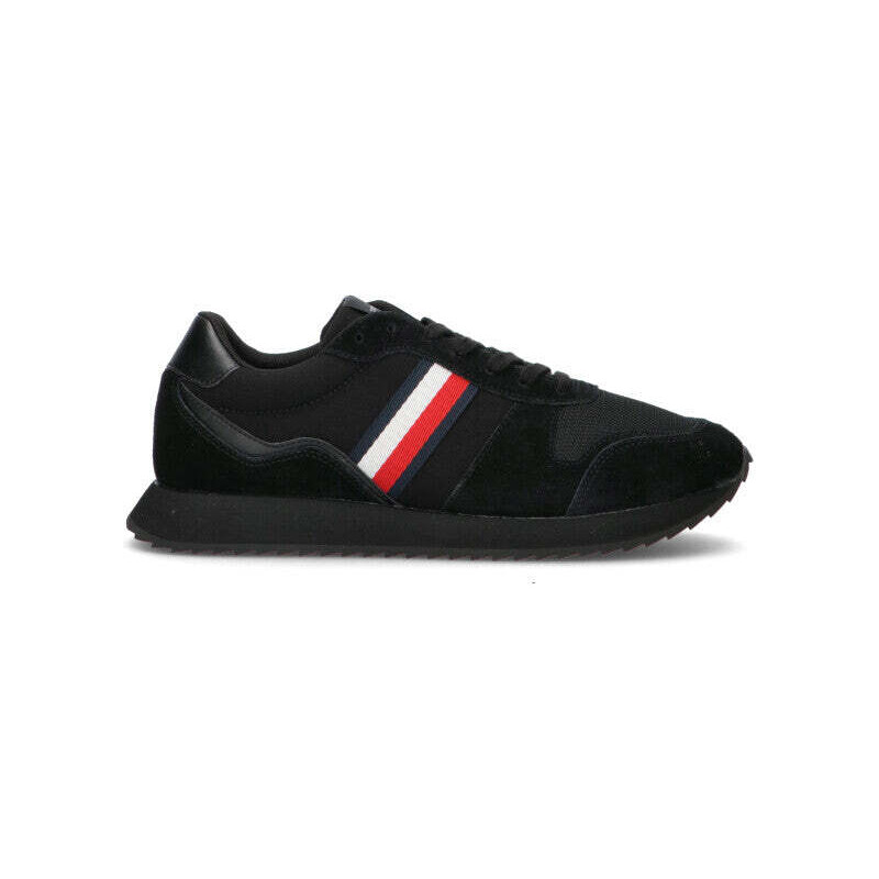TOMMY HILFIGER SNEAKERS UOMO NERO SNEAKERS