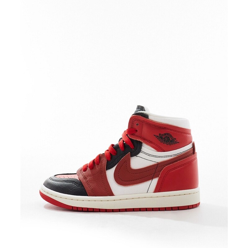 Air Jordan 1 - Method of Make - Sneakers rosse e nere-Rosso
