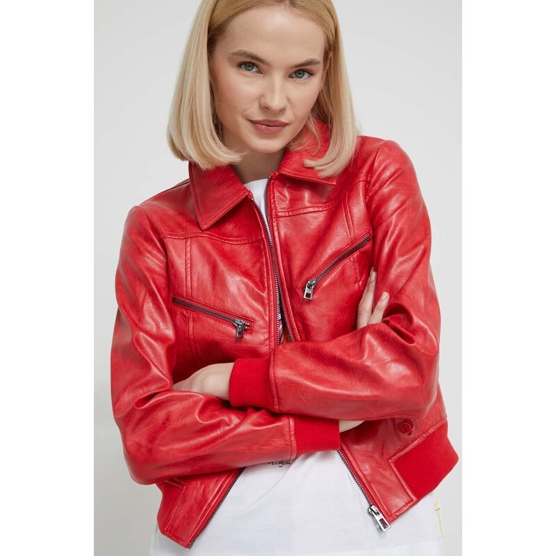Desigual giacca donna colore rosso