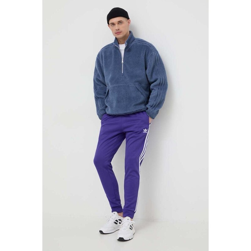 adidas Originals joggers colore violetto con applicazione IR9877