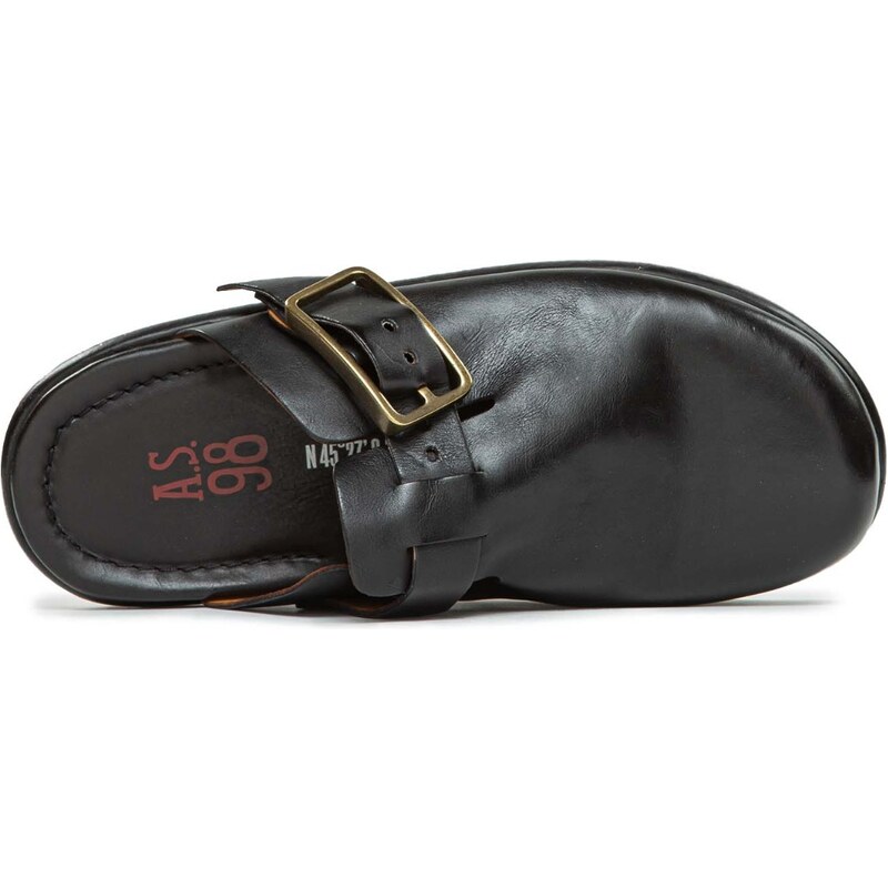 A.S.98 sabot MARCO in pelle nera