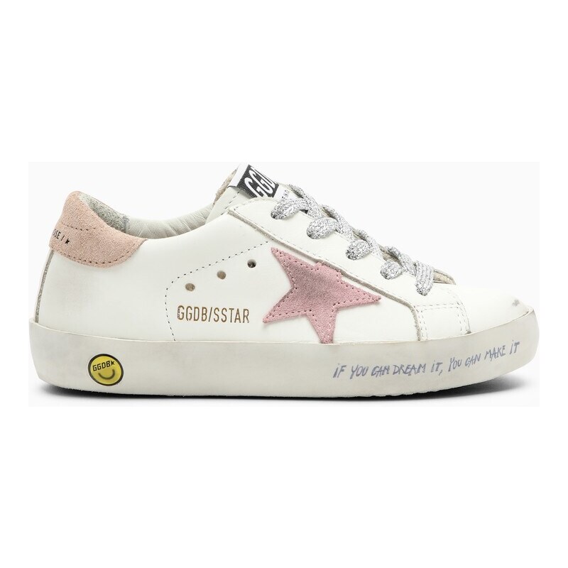Golden Goose Sneaker Super-Star bianca/rosa