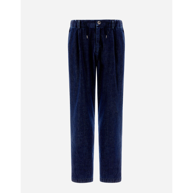 Herno PANTALONI IN JEANS EFFECT