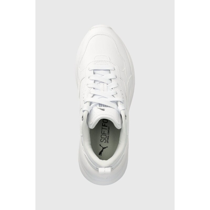 Puma sneakers Cilia Wedge colore bianco 389390