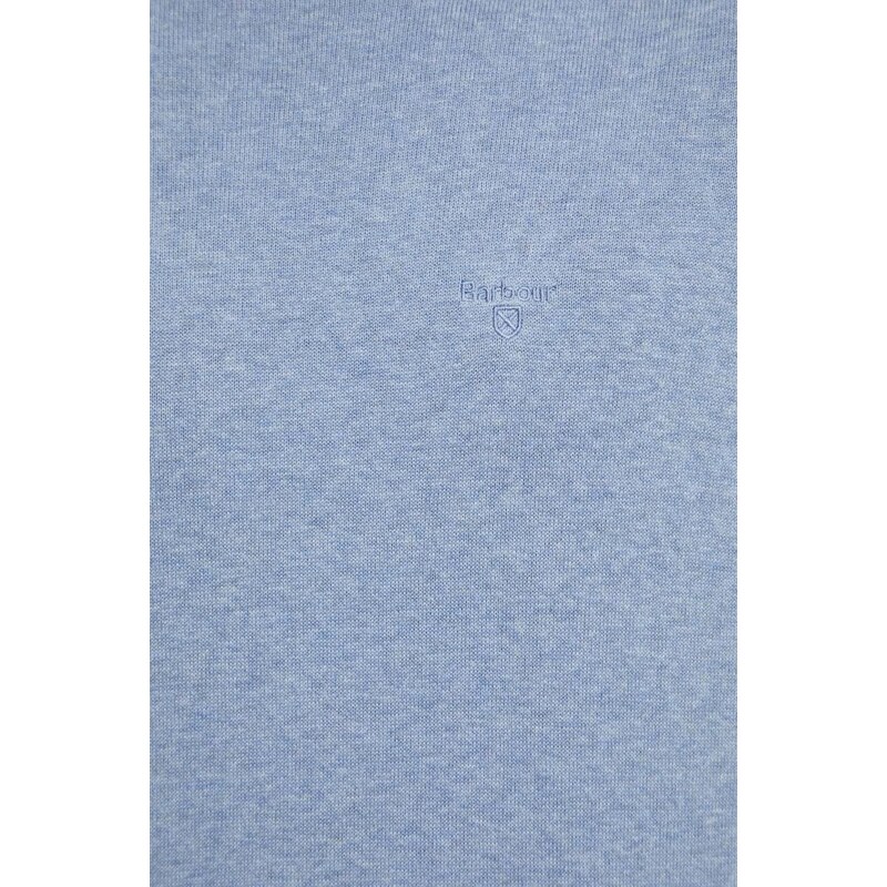 Barbour maglione in cotone colore blu