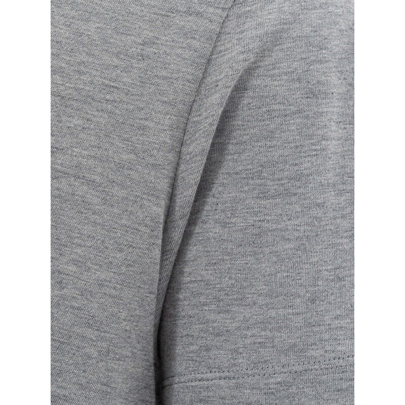 T-Shirt in grigio Melange con Logo Versace XXL Metallici e grigi 2000000004747