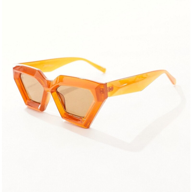 Jeepers Peepers - Occhiali da sole cat-eye arancioni-Arancione