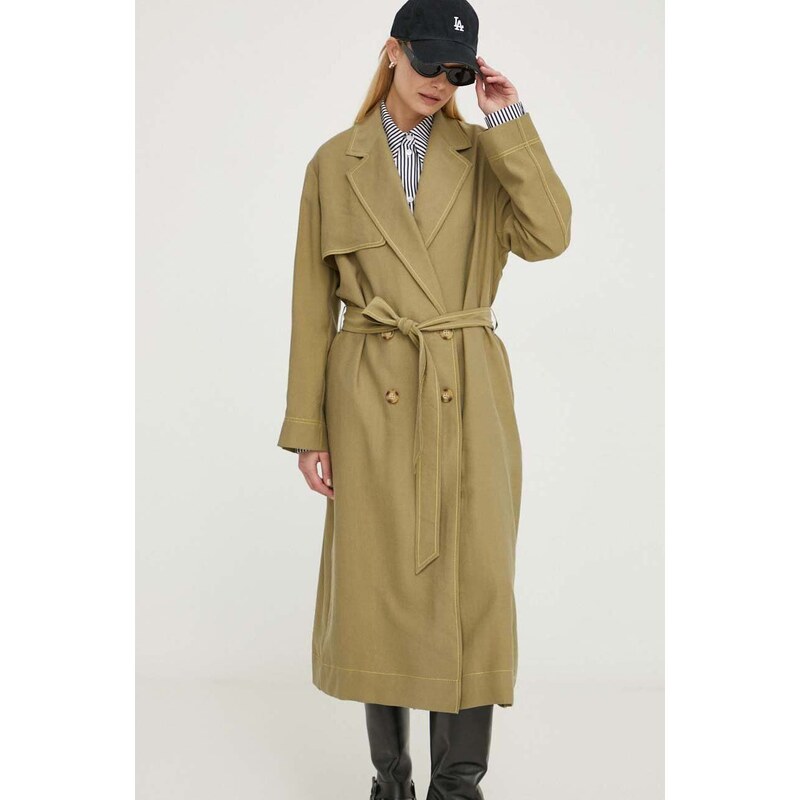 PS Paul Smith trench donna colore verde