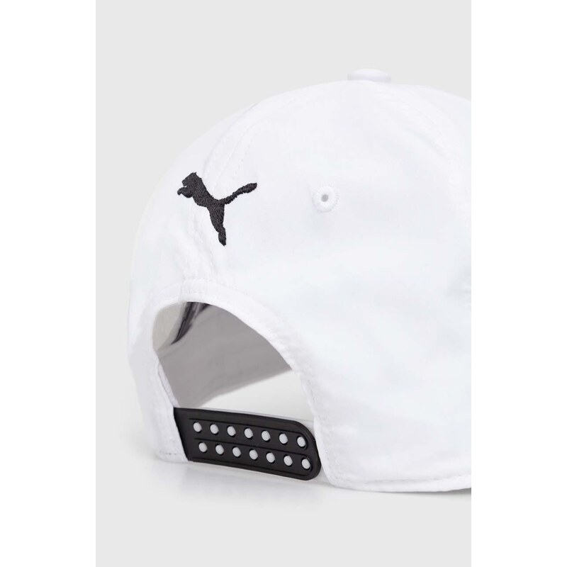 Puma berretto da baseball x BMW Motorsport colore bianco con applicazione 23148