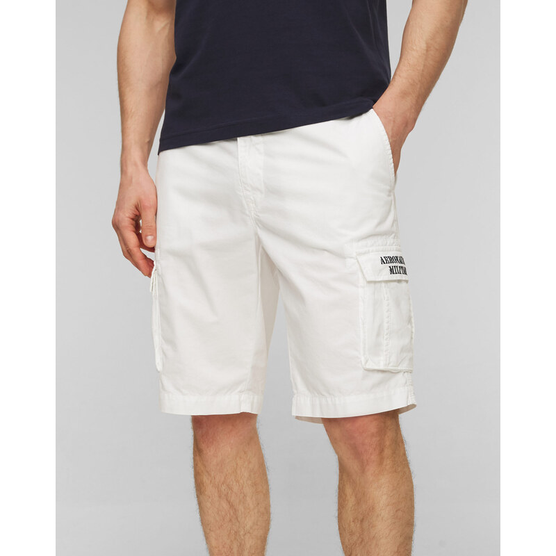 Accademia Militare Black Cotton Men's Sweatpant Shorts main image 1