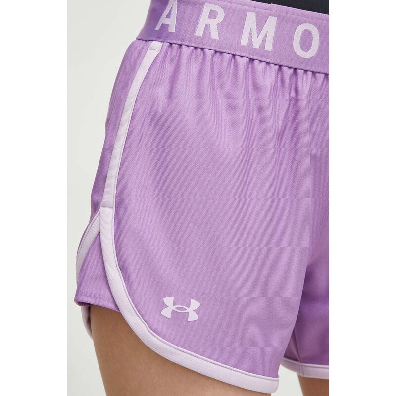 Under Armour pantaloncini da allenamento donna colore violetto