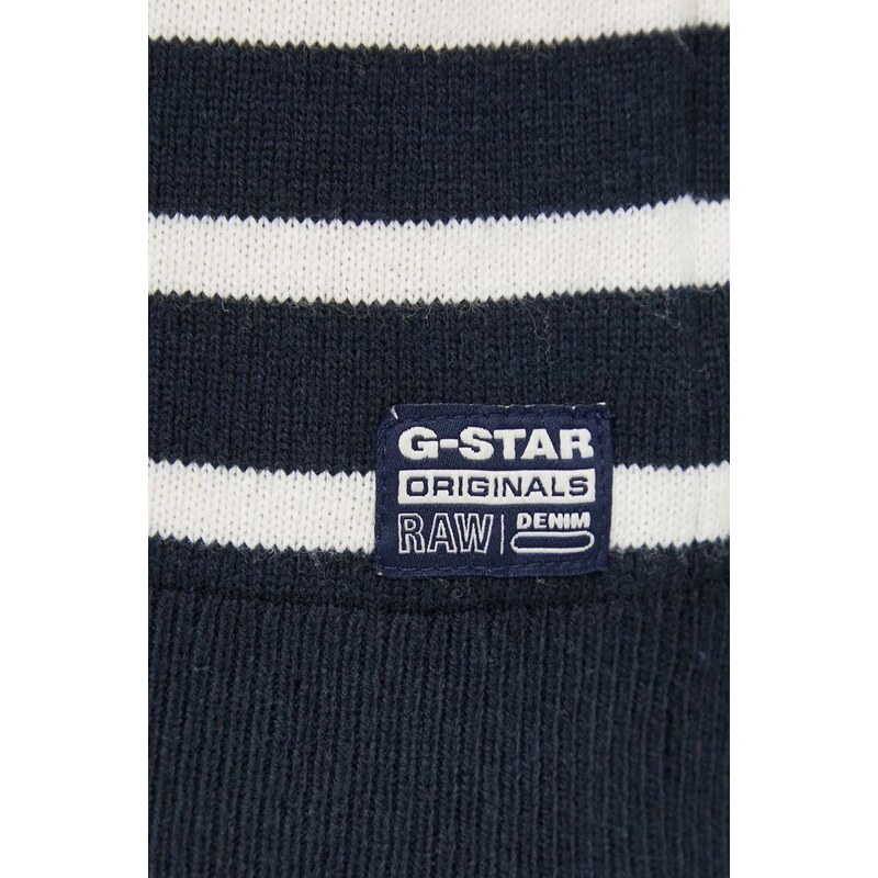 G-Star Raw maglione in misto lana donna colore blu navy