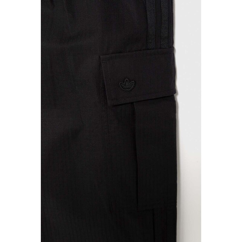 adidas Originals pantaloni in cotone colore nero IR7737