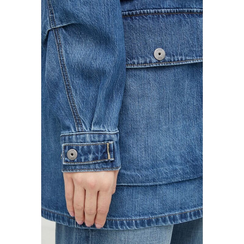 G-Star Raw giacca di jeans donna colore blu