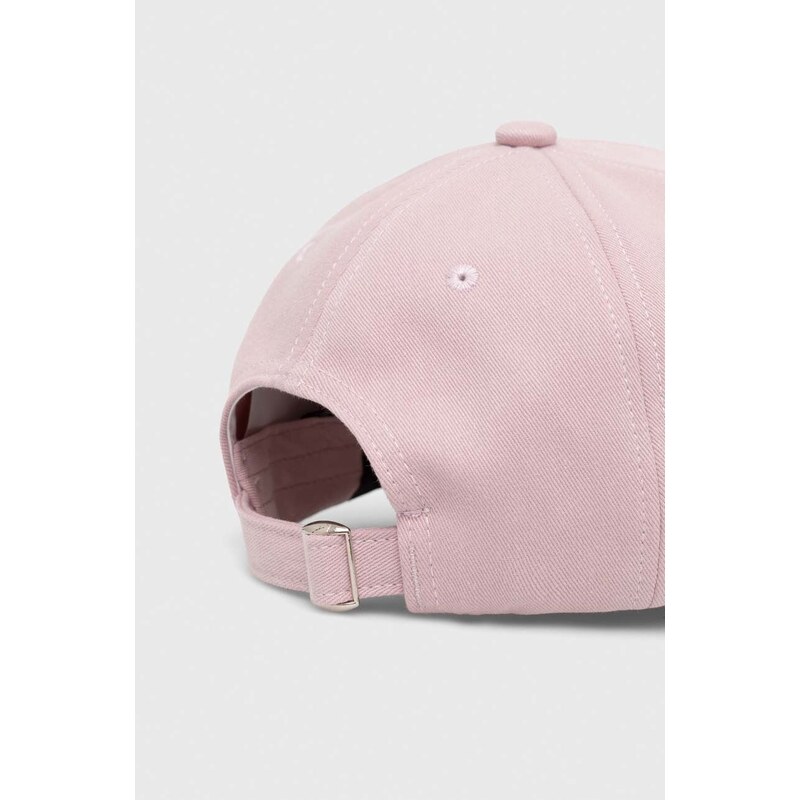 BALR berretto da baseball in cotone colore rosa con applicazione
