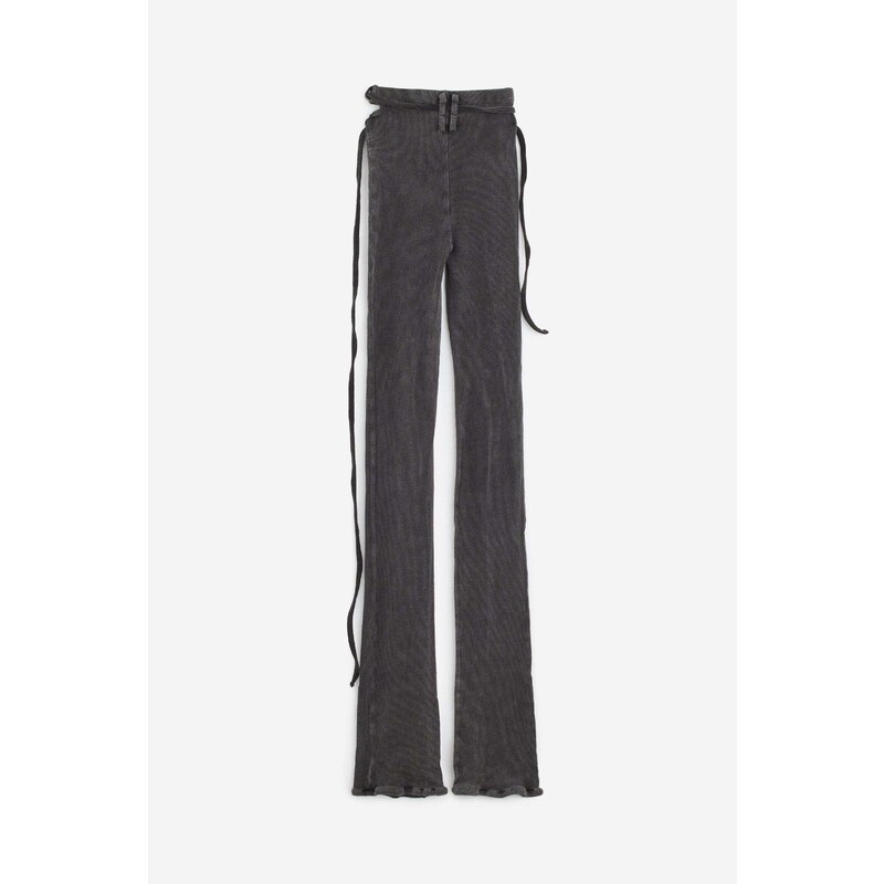 Ottolinger Pantalone RIB LOUNGE PANTS in cotone nero