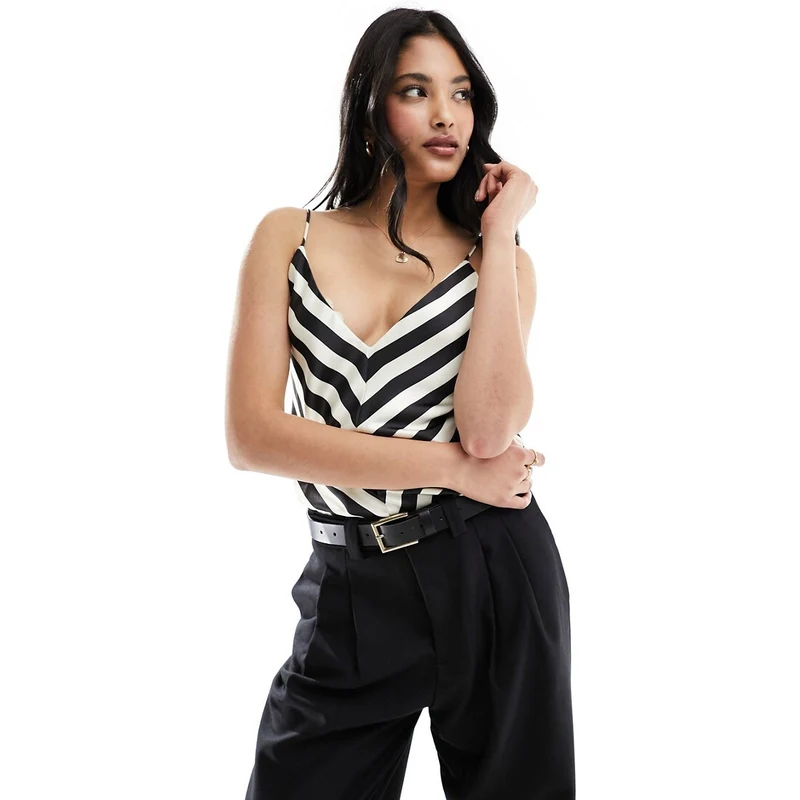 Canotta Azzurra Semplice In Raso Fino Alla Taglia 60 | Rubamori - Foto 5