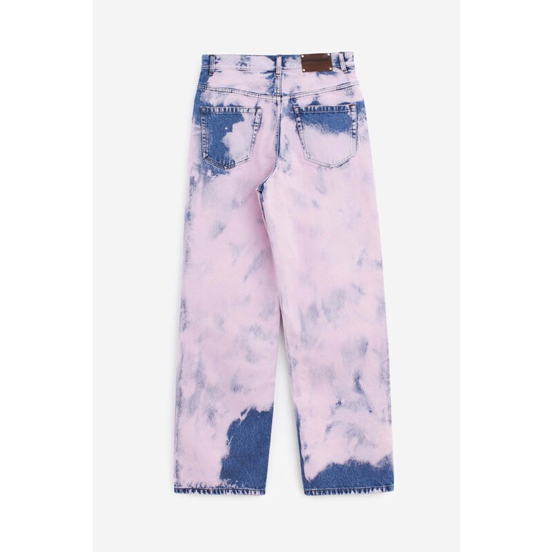 Dries Van Noten Jeans PINE in cotone rosa