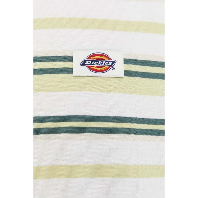 Dickies t-shirt in cotone GLADE SPRING TEE SS uomo colore bianco DK0A4YR1