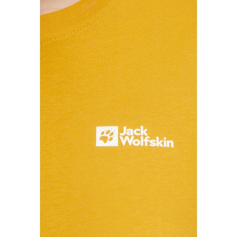 Jack Wolfskin t-shirt in cotone donna colore rosa