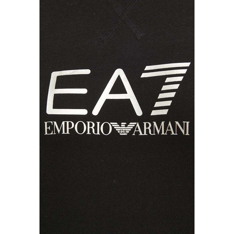 EA7 Emporio Armani felpa donna colore nero