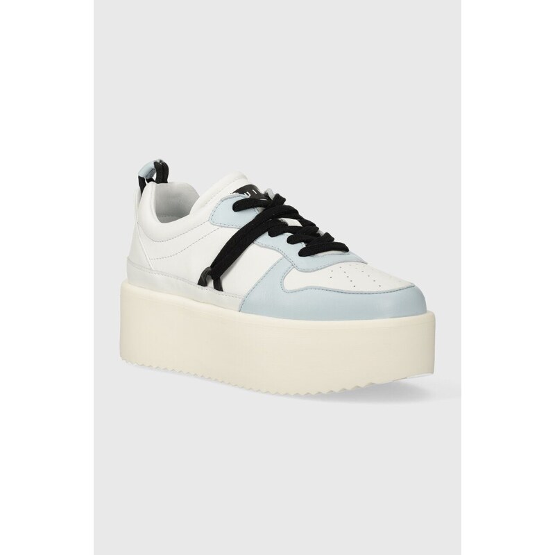 Inuikii sneakers in pelle Colette Low colore bianco 30102-800 30102-800