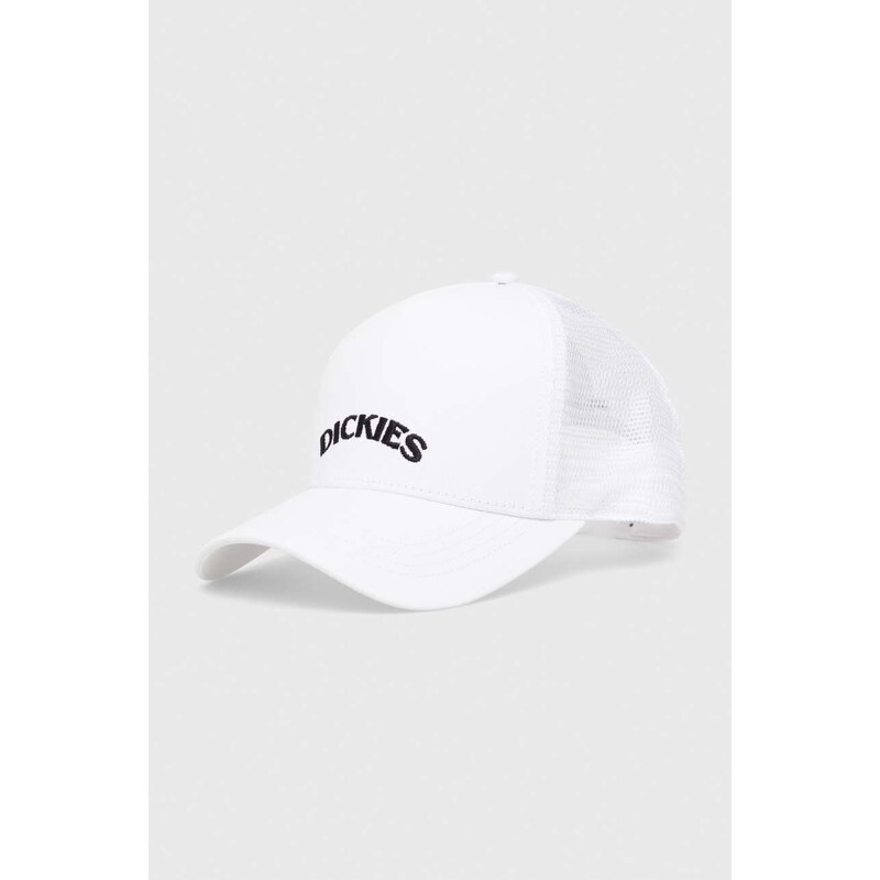 Dickies berretto da baseball SHAWSVILLE TRUCKER colore bianco con applicazione DK0A4YPG