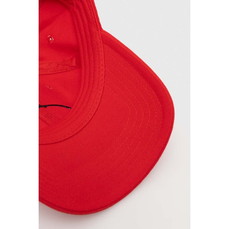 Converse berretto da baseball colore rosso con applicazione