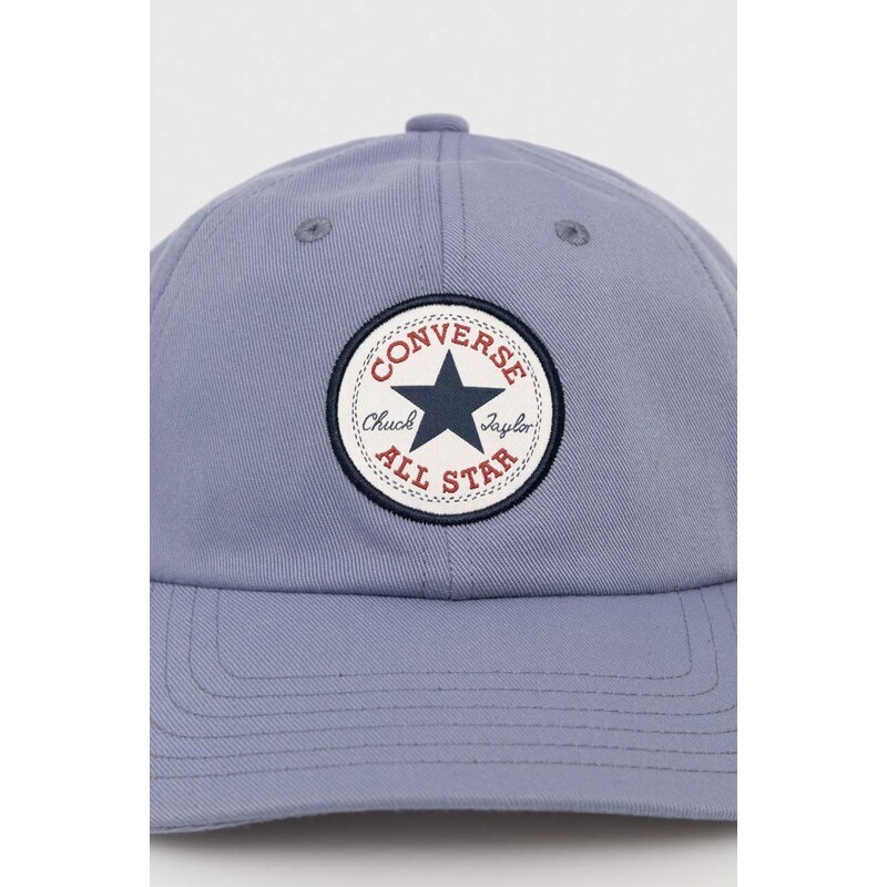 Converse berretto da baseball colore blu con applicazione