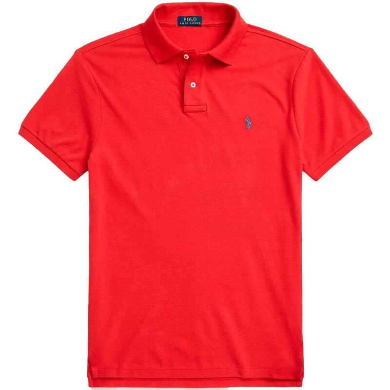 Polo Ralph Lauren Polo Slim Fit in piquè Post Red