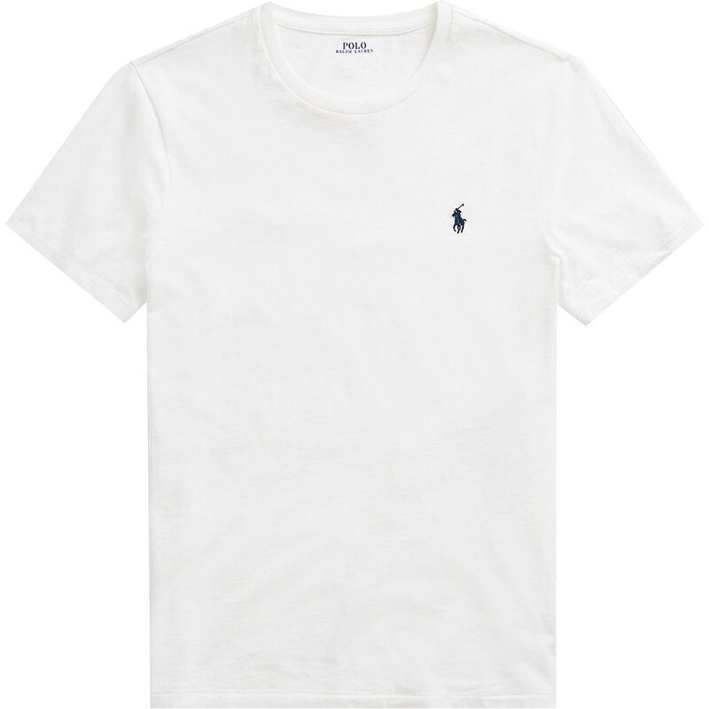 Polo Ralph Lauren T-Shirt Custom Slim Fit White con pony