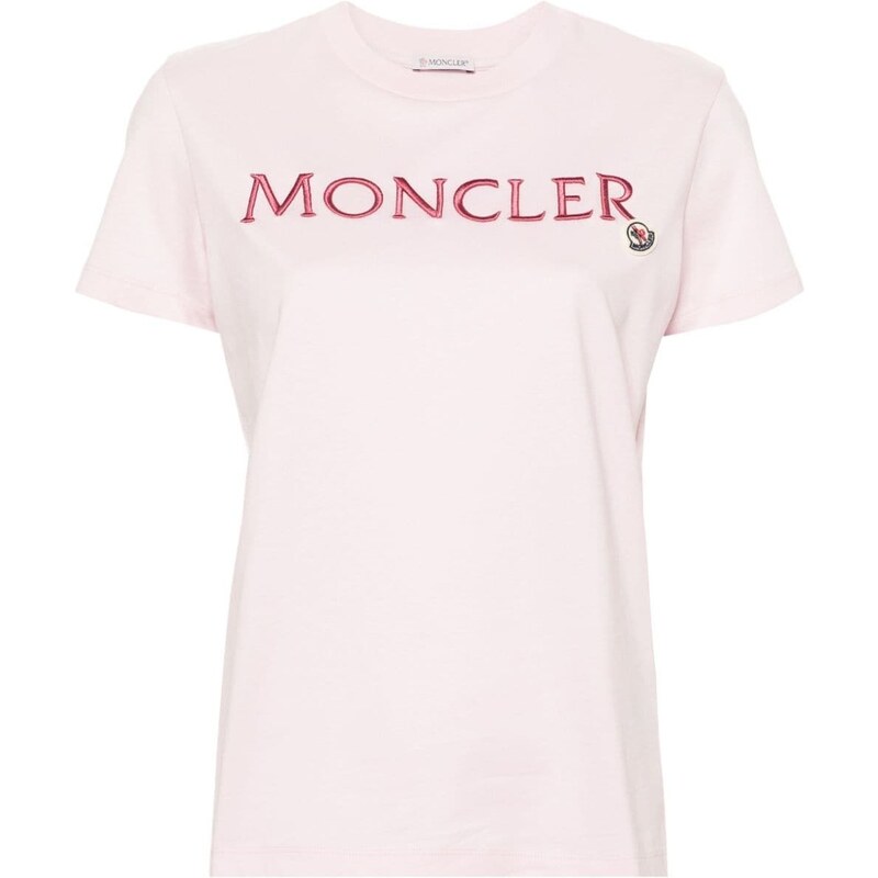 Moncler T-shirt con ricamo