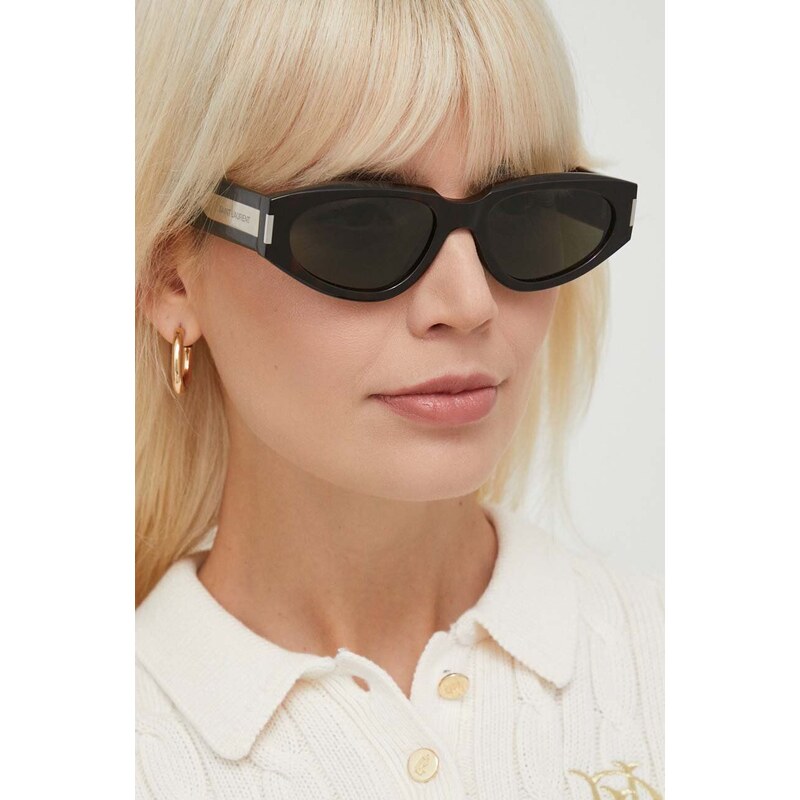Saint Laurent occhiali da sole donna colore marrone