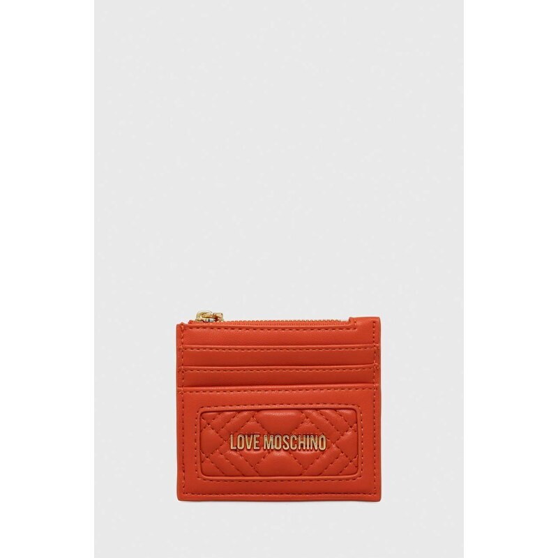 Love Moschino portafoglio donna colore arancione